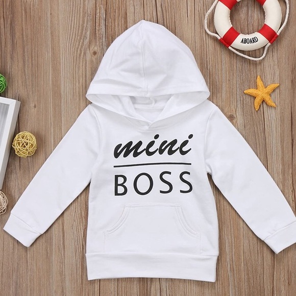 0-5T Baby Boy or Girl White Logo Mini Boss… - Picture 5 of 6